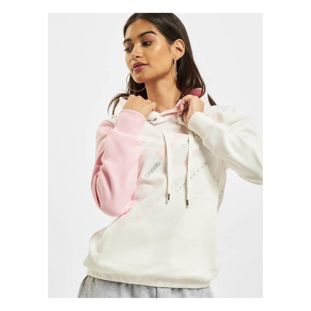 Dangerous DNGRS - Down to Earth Hoodie/trui - Wit